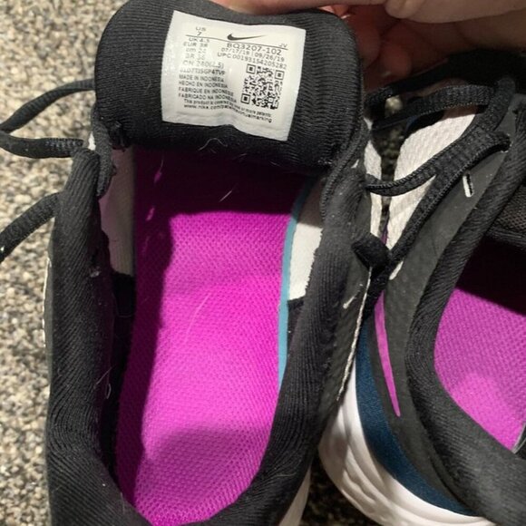 Nike Revolution 5 BQ3207-102 White/Blue Running Shoes - please see all pictures - Picture 2 of 7